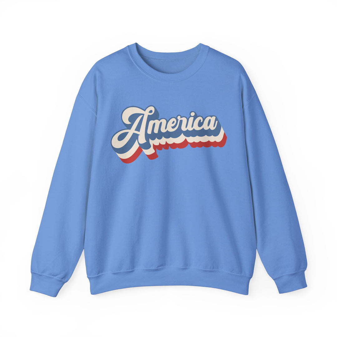 Retro America - Unisex Heavy Blend™ Crewneck Sweatshirt
