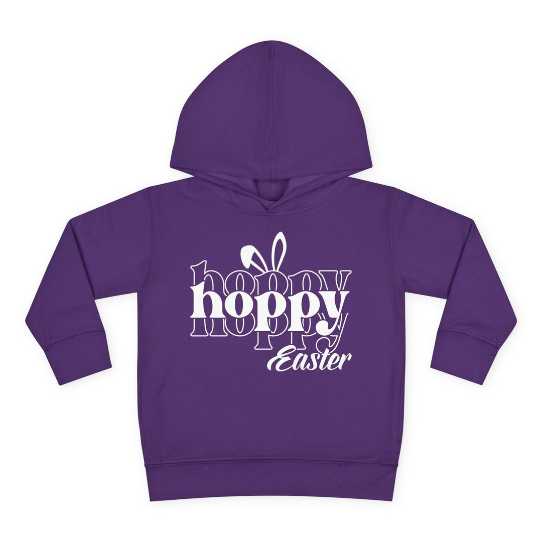 Hoppy Easter - Toddler Pullover Fleece Hoodie