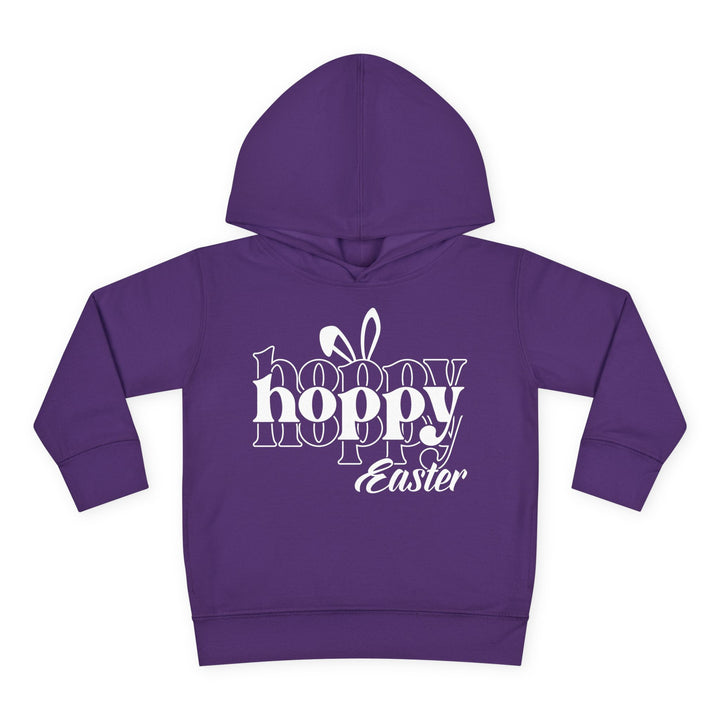 Hoppy Easter - Toddler Pullover Fleece Hoodie