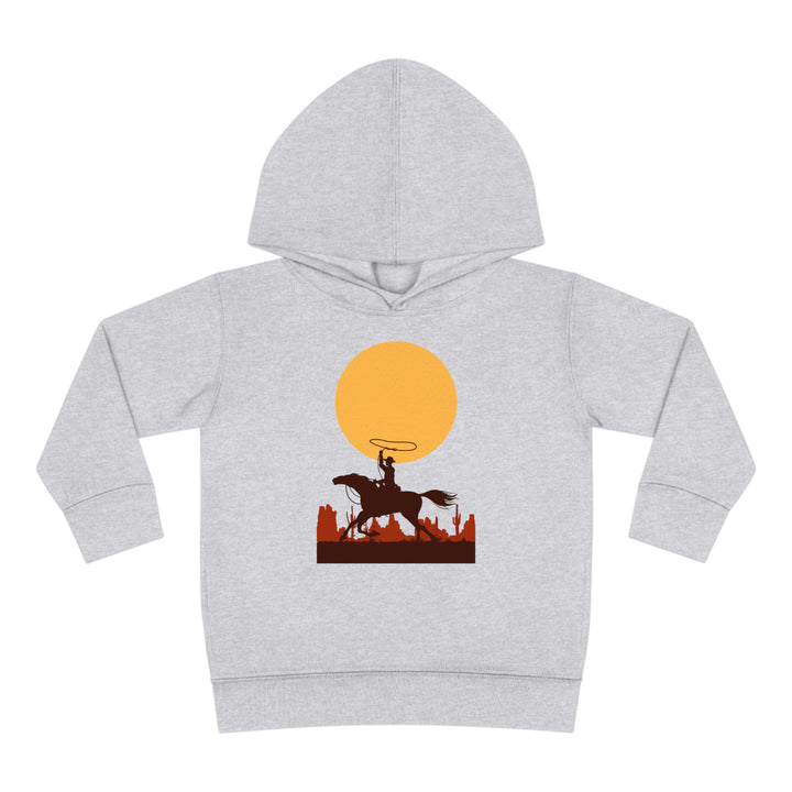 Roping The Moon - Toddler Pullover Fleece Hoodie