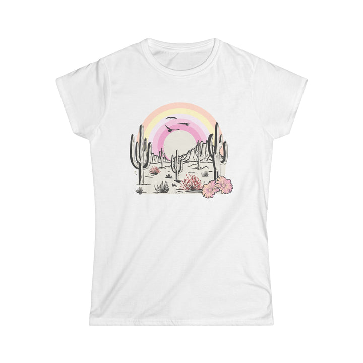 Desert Rainbow - Women's Softstyle Tee