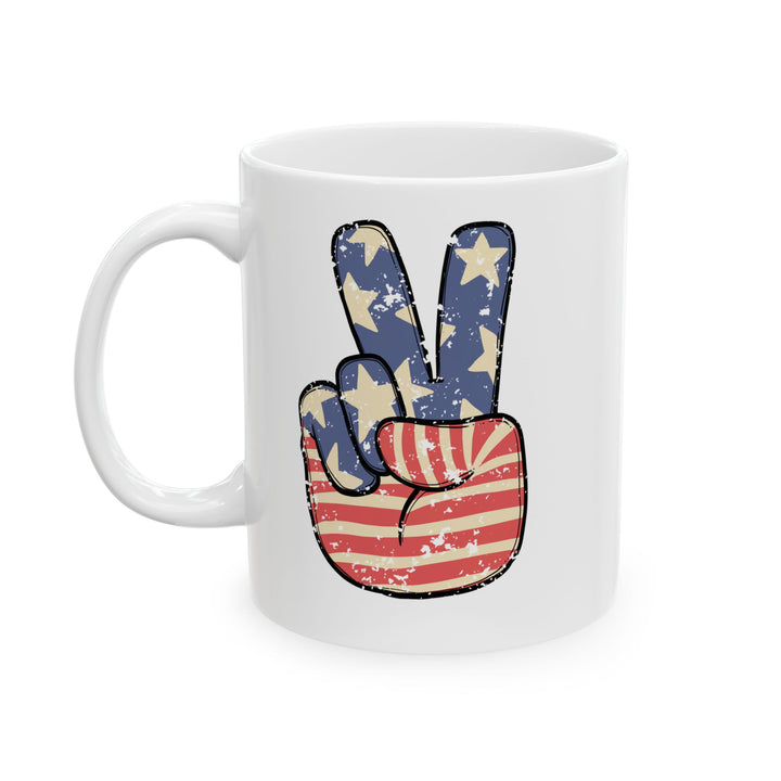 Peace - Ceramic Mug, (11oz, 15oz)