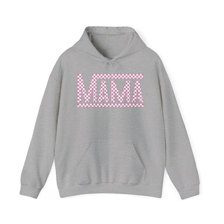 Pink Check Mama - Unisex Heavy Blend™ Hooded Sweatshirt