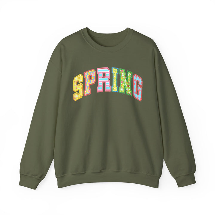 Spring Quilt - Unisex Heavy Blend™ Crewneck Sweatshirt
