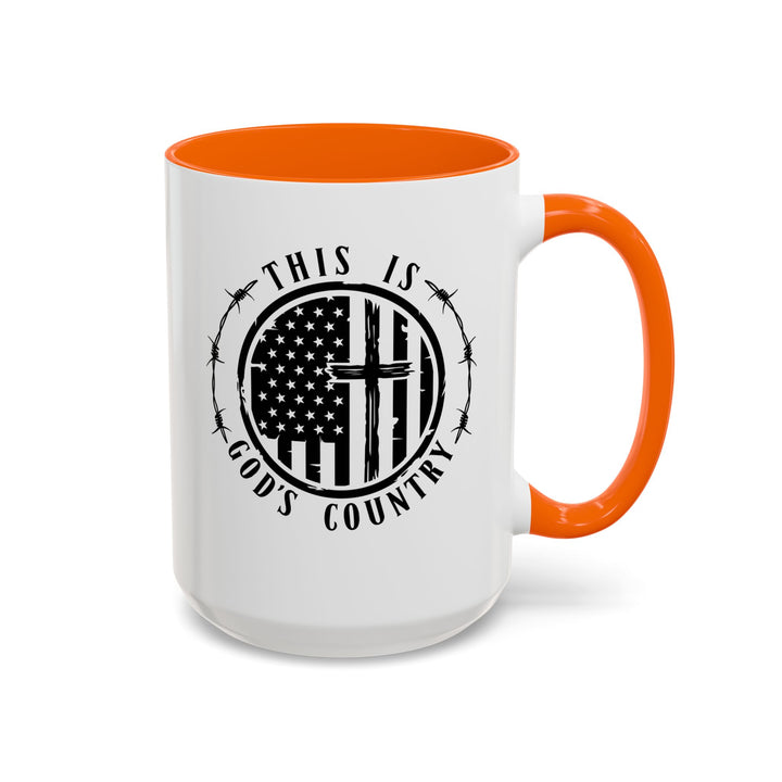 Gods Country - Accent Coffee Mug (11, 15oz)