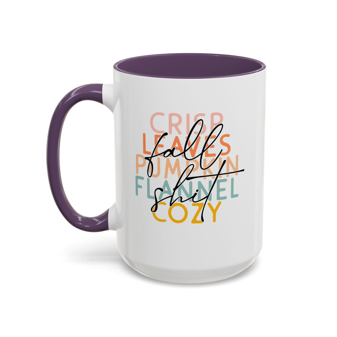 Fall Sh*t - Accent Coffee Mug (11, 15oz)