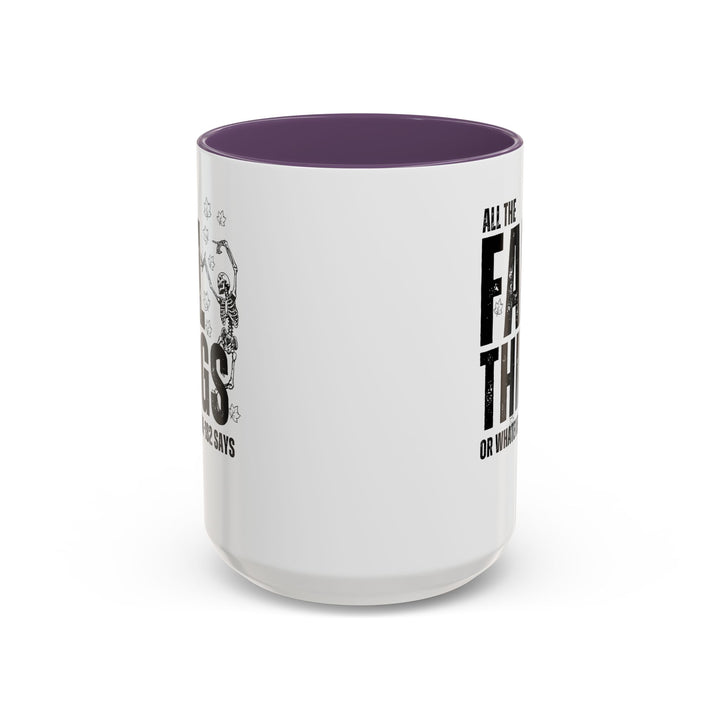 All The Fall Things - Accent Coffee Mug (11, 15oz)