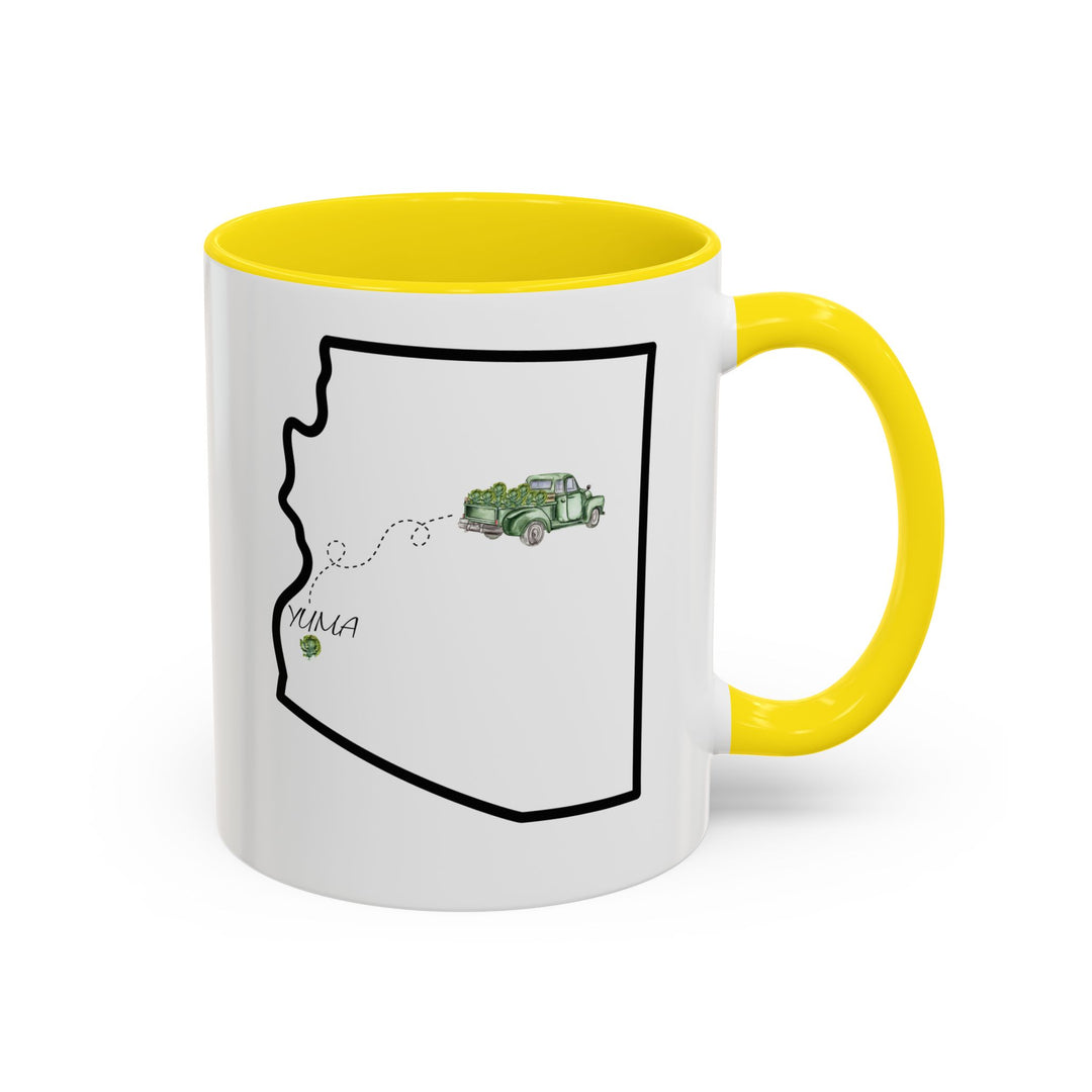 Yuma Lettuce Truck - Accent Coffee Mug (11, 15oz)