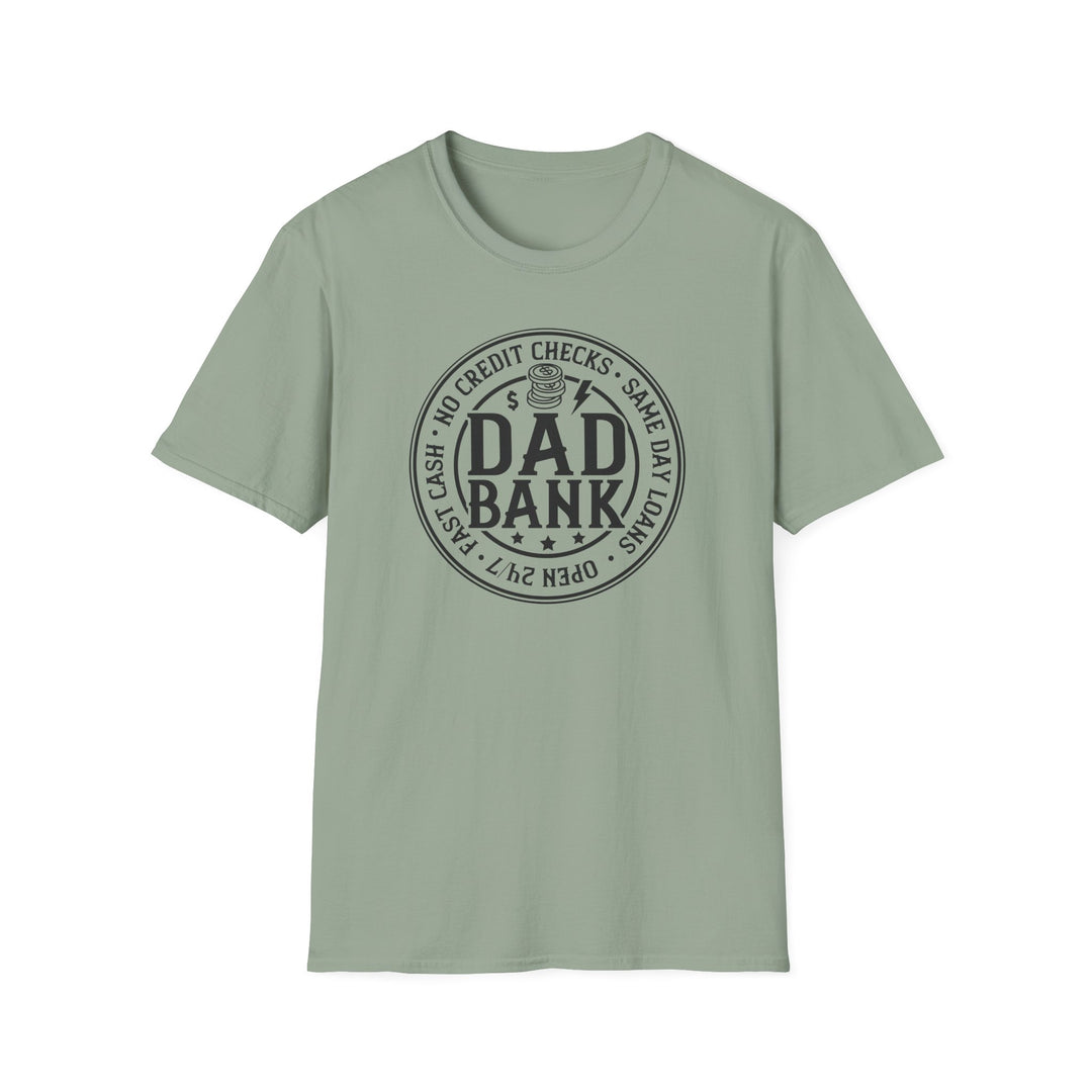 Bank Of Dad - Unisex Softstyle T-Shirt