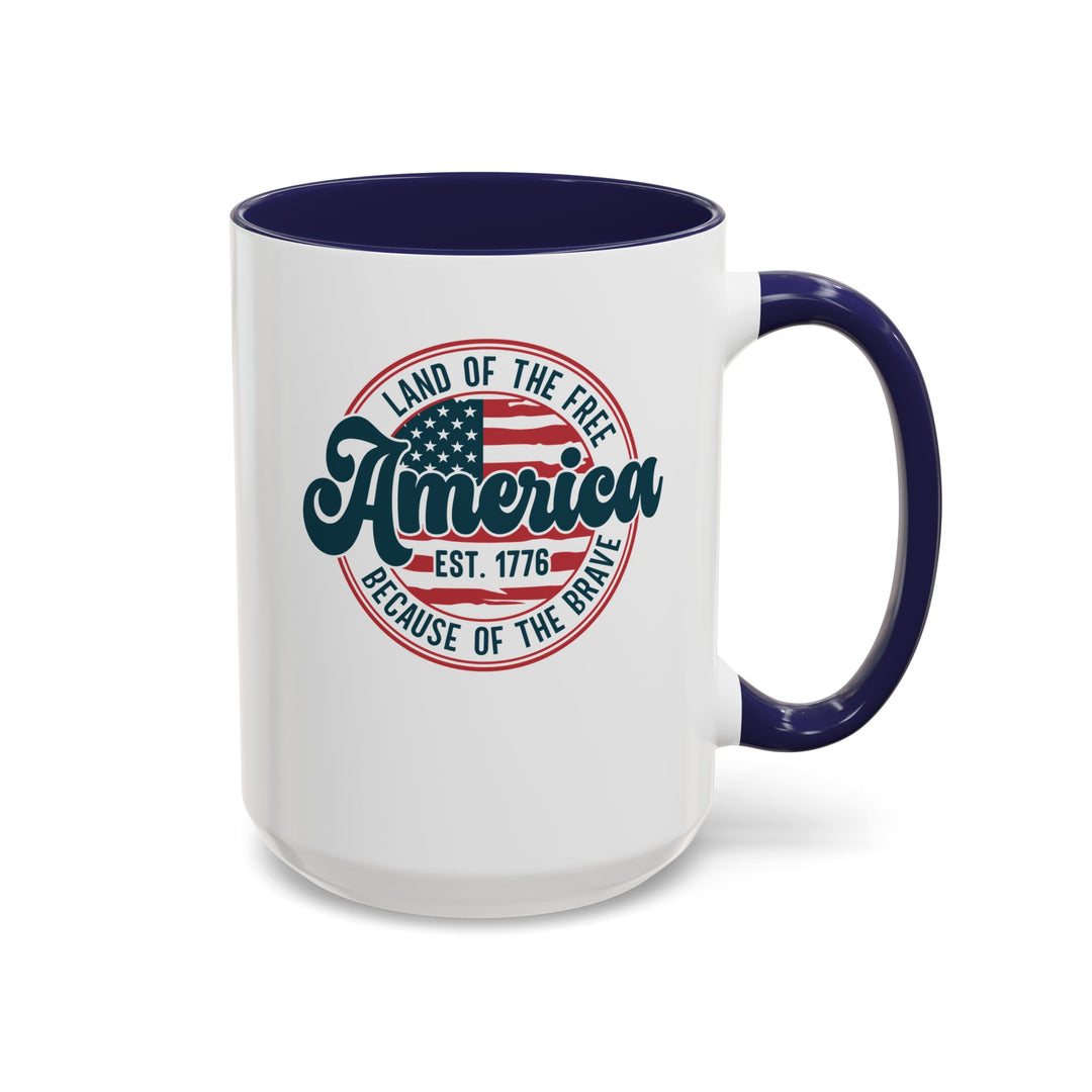 America 1776 - Accent Coffee Mug (11, 15oz)
