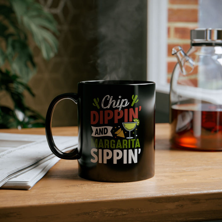 Chip Dippin - Black Mug (11oz, 15oz)