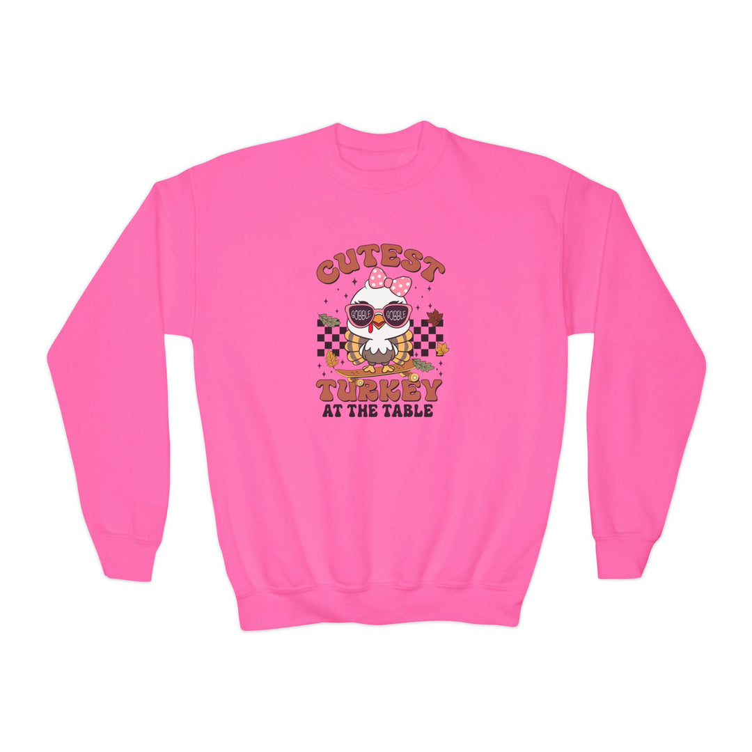 Cutest Turkey Girls - Youth Crewneck Sweatshirt