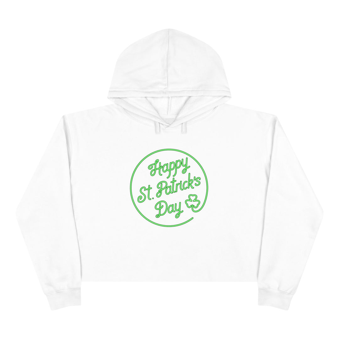 Neon Sign - Crop Hoodie