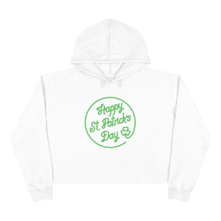 Neon Sign - Crop Hoodie