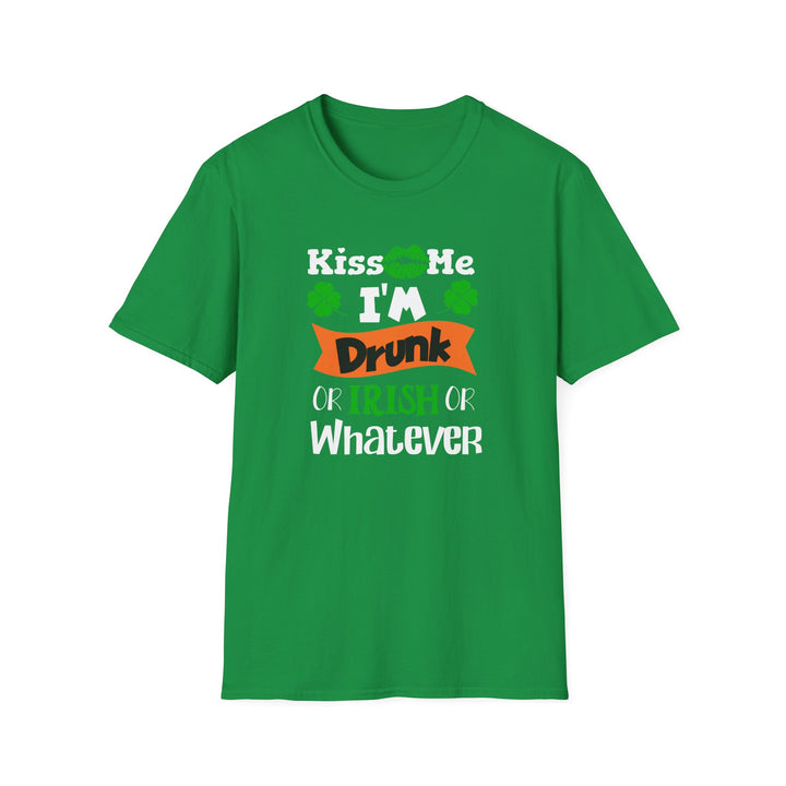 Kiss Me I'm Drunk - Unisex Softstyle T-Shirt