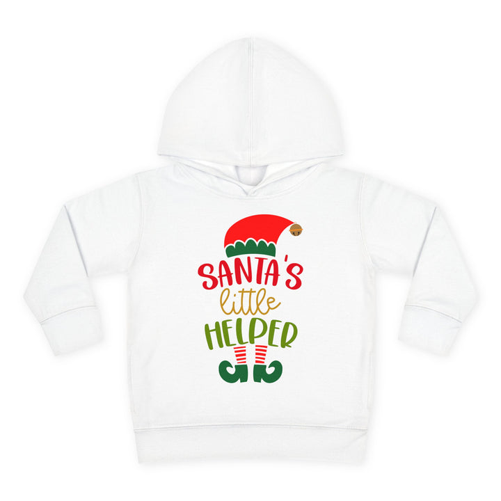 Santas Little Helper - Toddler Pullover Fleece Hoodie