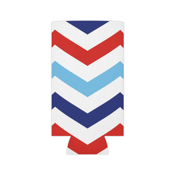 Patriotic Chevron - Can Cooler