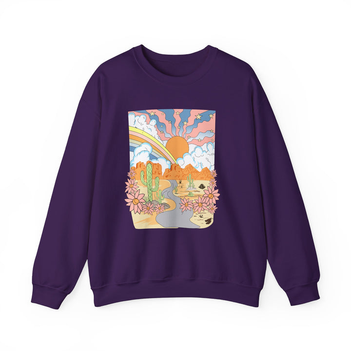 Desert Sunshine - Unisex Heavy Blend™ Crewneck Sweatshirt