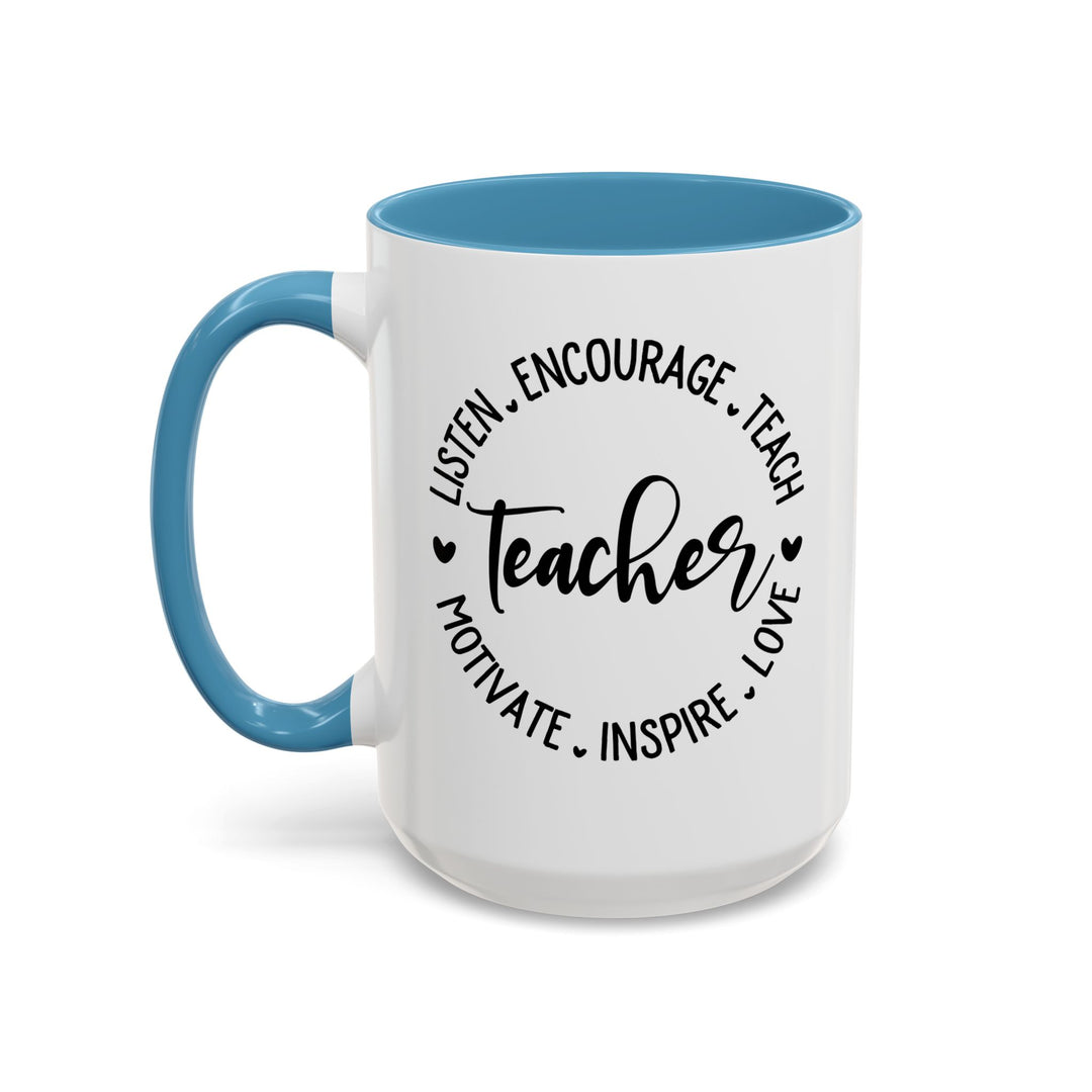 Teacher - Accent Coffee Mug (11, 15oz)