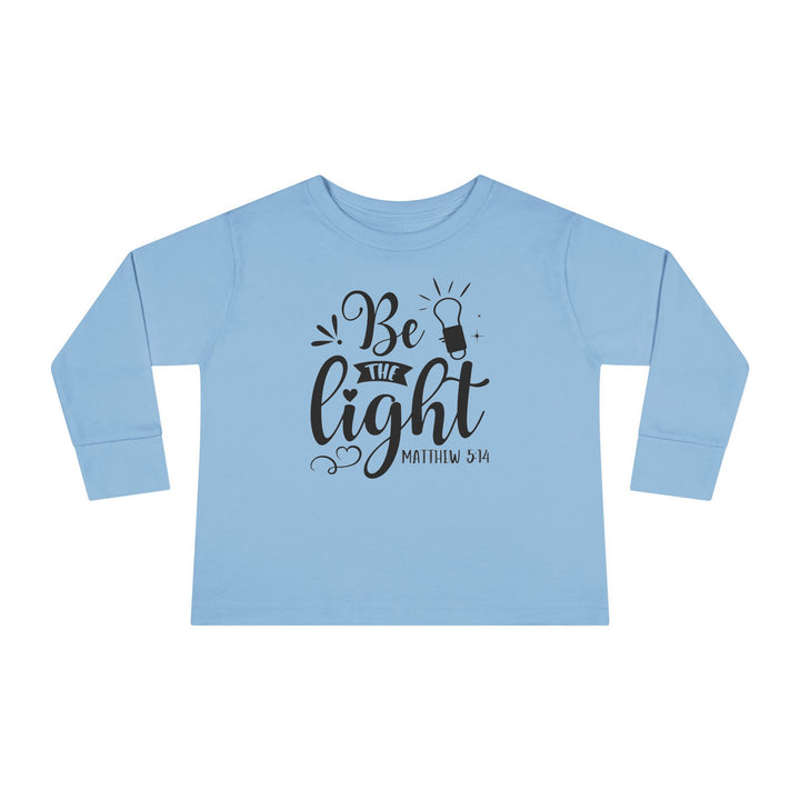 Be The Light - Toddler Long Sleeve Tee