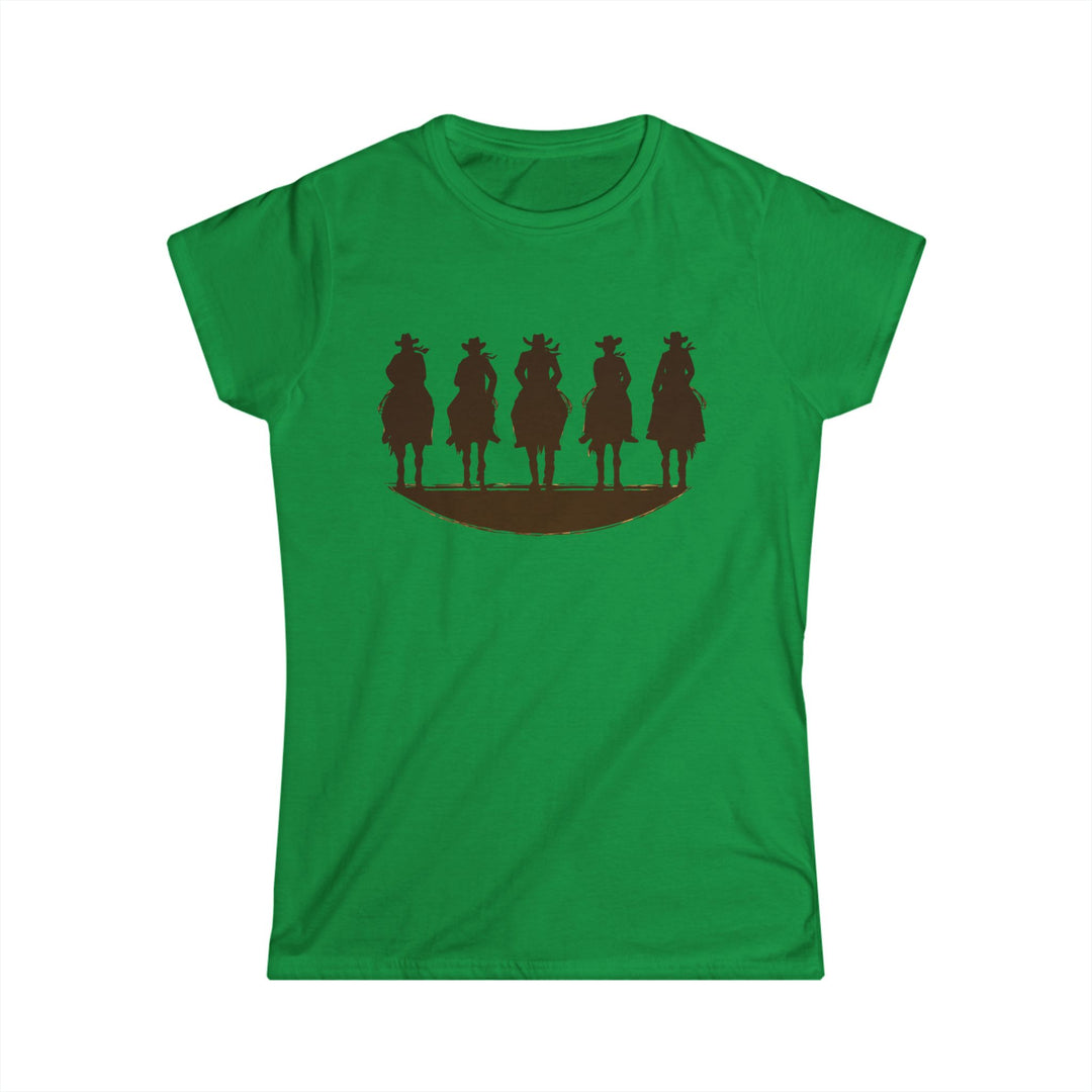Cowboy Silhouette - Women's Softstyle Tee