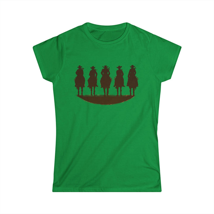 Cowboy Silhouette - Women's Softstyle Tee