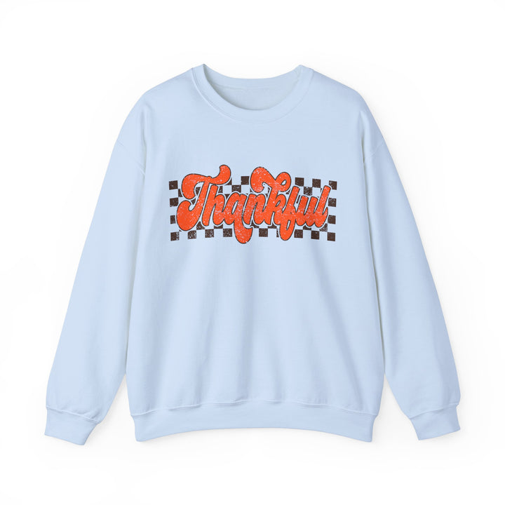 Retro Thankful - Unisex Heavy Blend™ Crewneck Sweatshirt