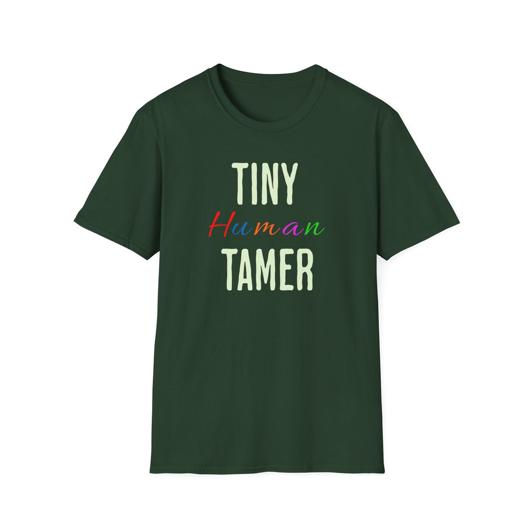 Tiny Human Tamer - Unisex Softstyle T-Shirt