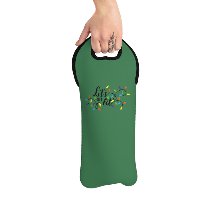 Let's Get Lit - Wine Tote Bag