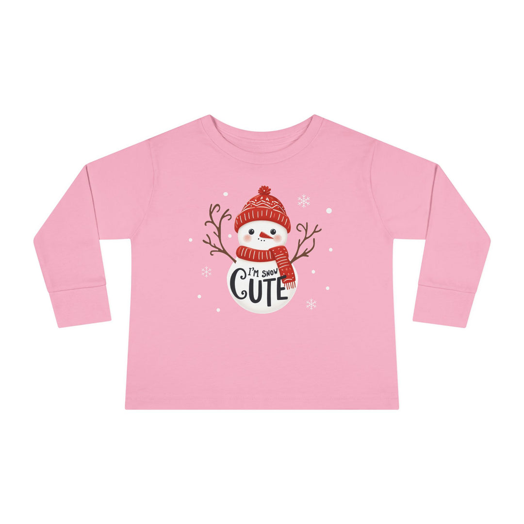 Snow Cute - Toddler Long Sleeve Tee