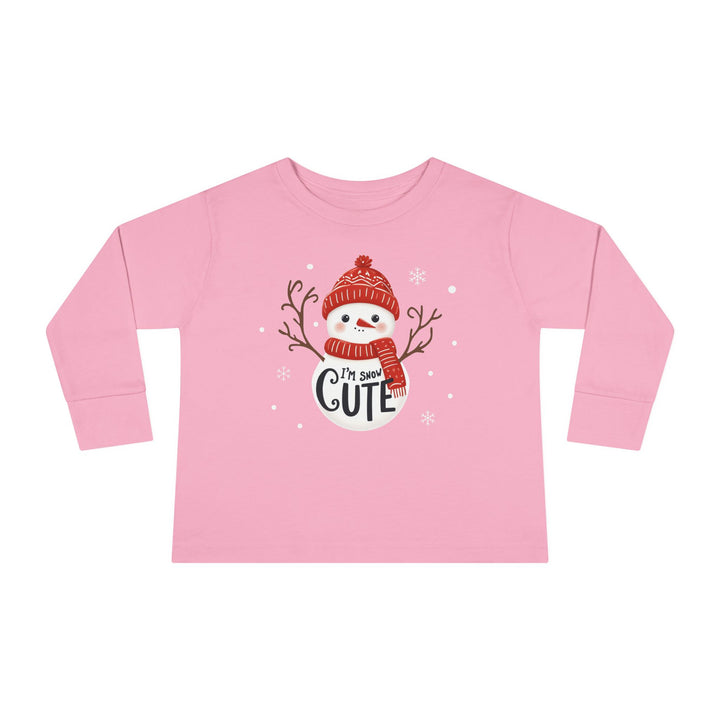 Snow Cute - Toddler Long Sleeve Tee