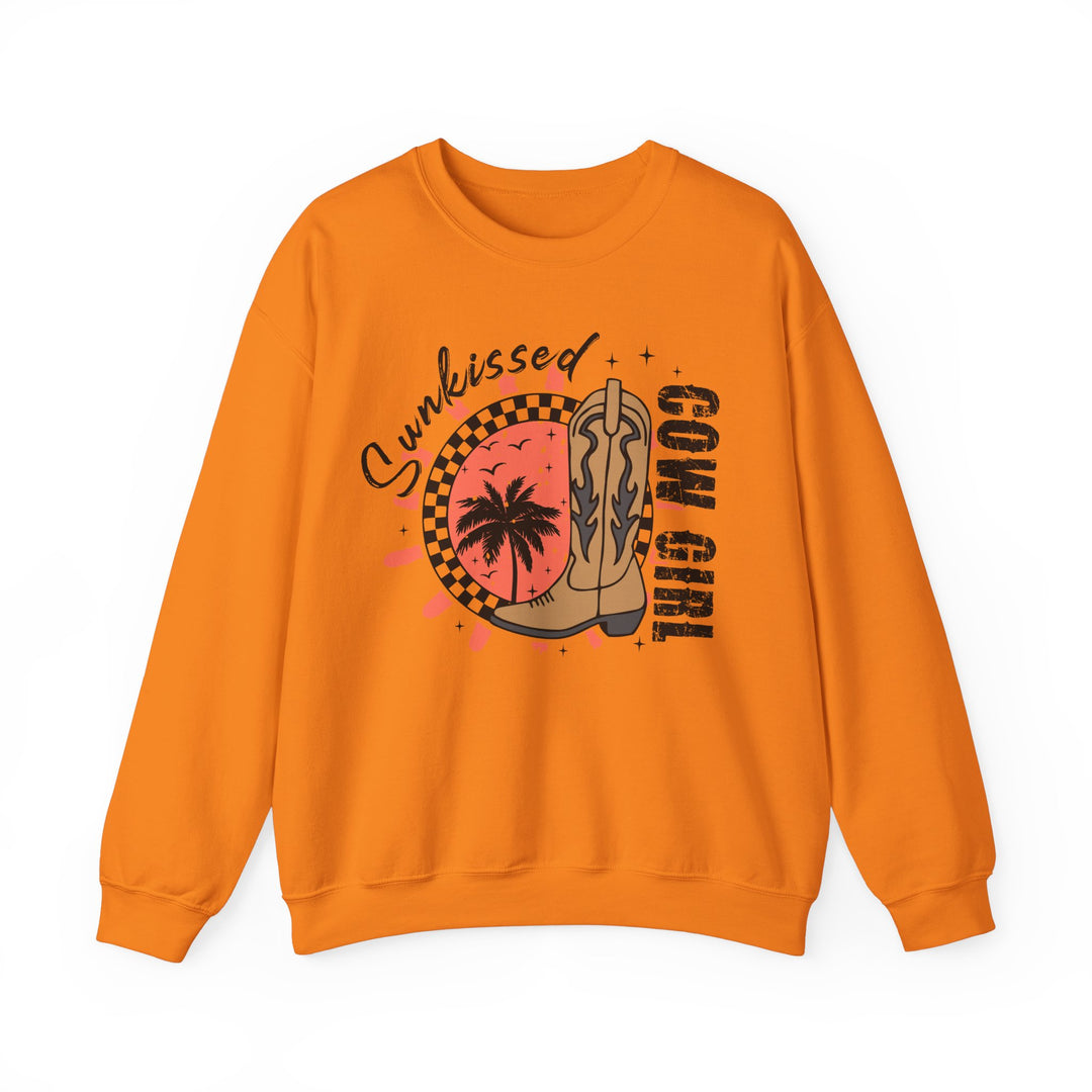 Sunkissed Cowgirl - Unisex Heavy Blend™ Crewneck Sweatshirt