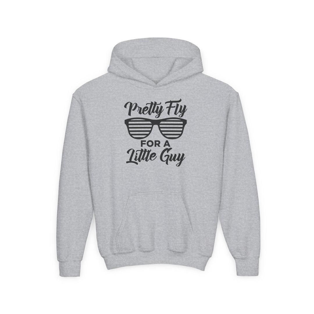 Pretty Fly For A Little Guy - Youth Heavy Blend Hooded Sweatshirt