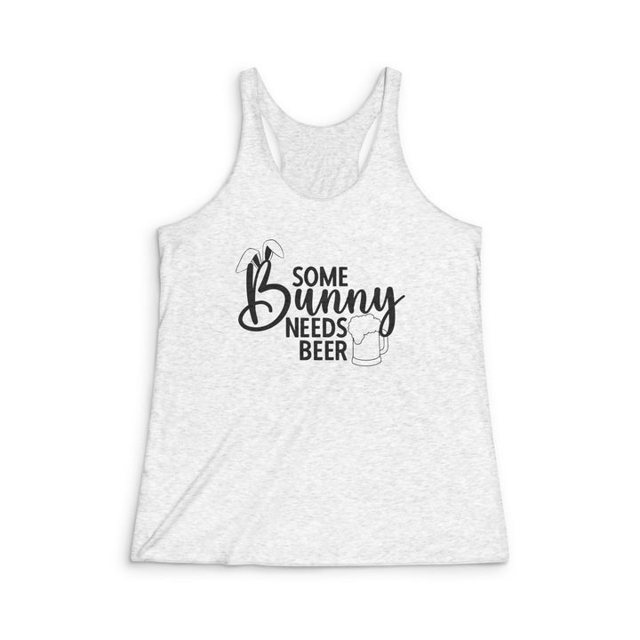 Some Bunny - Women's Tri-Blend Racerback Tank