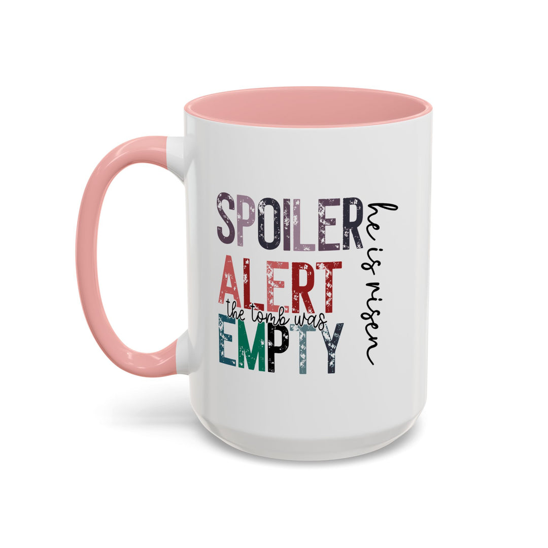 Spoiler Alert - Accent Coffee Mug (11, 15oz)