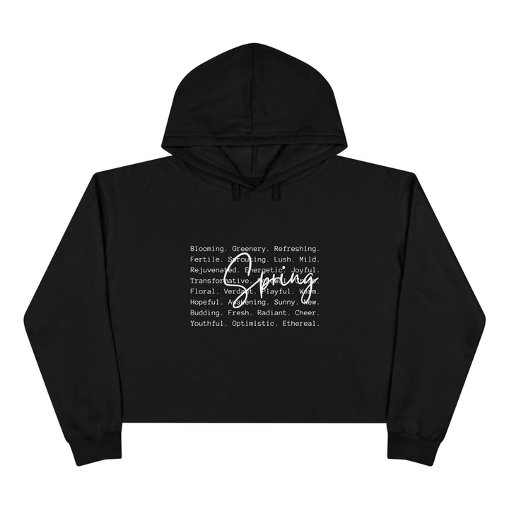 Spring - Crop Hoodie