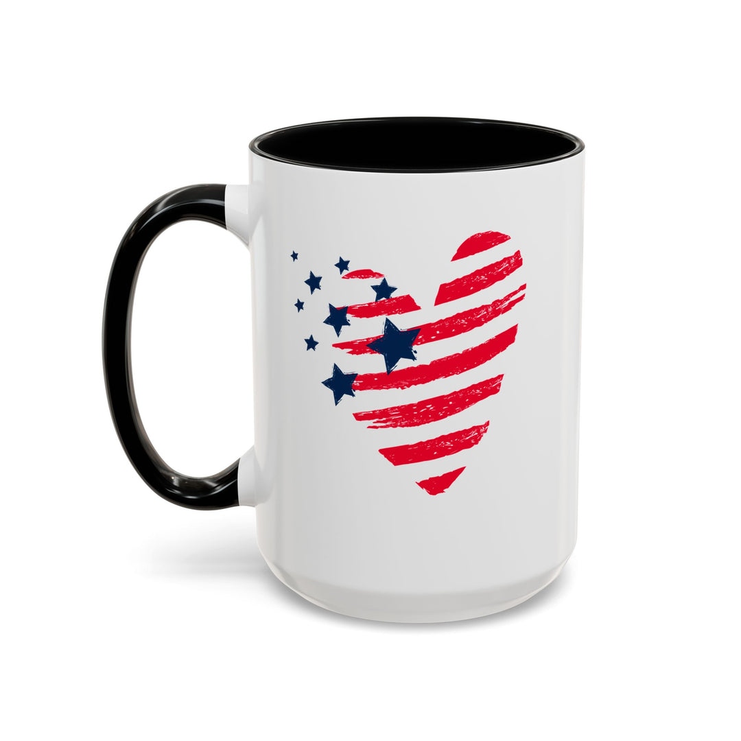 American Heart - Accent Coffee Mug (11, 15oz)