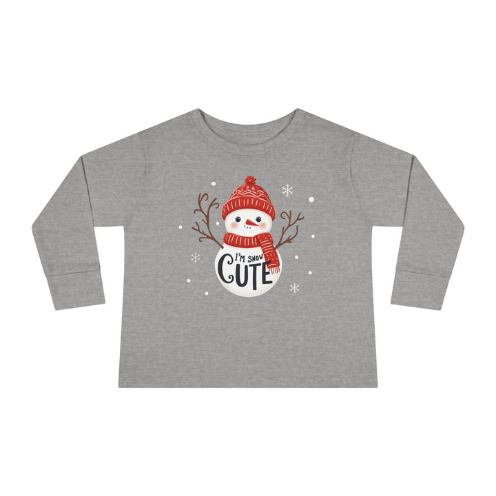 Snow Cute - Toddler Long Sleeve Tee