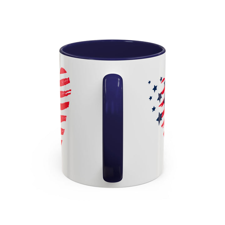 American Heart - Accent Coffee Mug (11, 15oz)