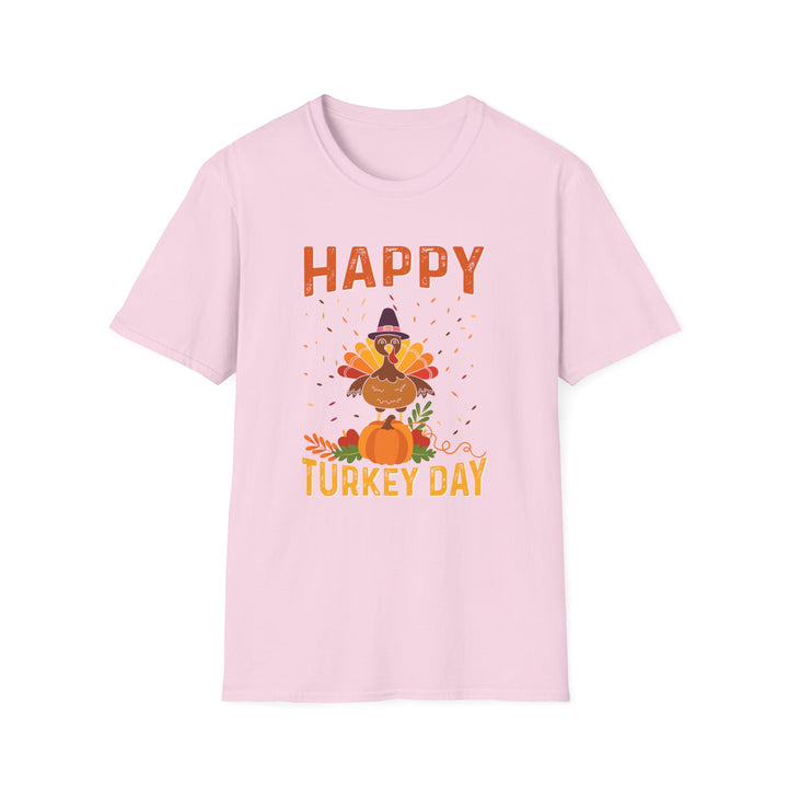 Happy Turkey Day - Unisex Softstyle T-Shirt