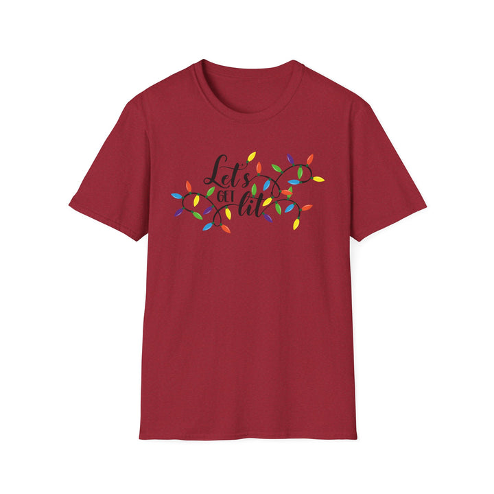 Let's Get Lit - Unisex Softstyle T-Shirt
