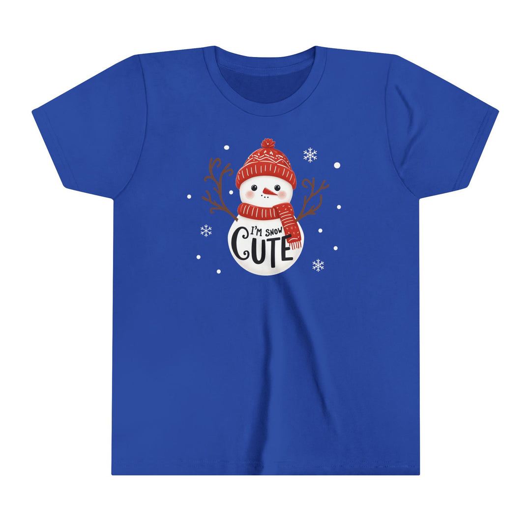 Snow Cute - Youth Short Sleeve Tee