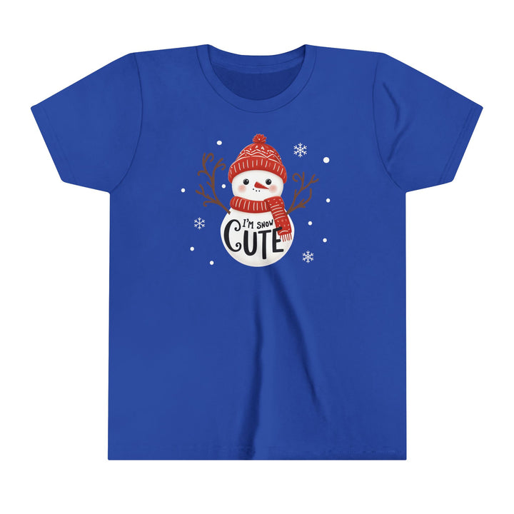 Snow Cute - Youth Short Sleeve Tee
