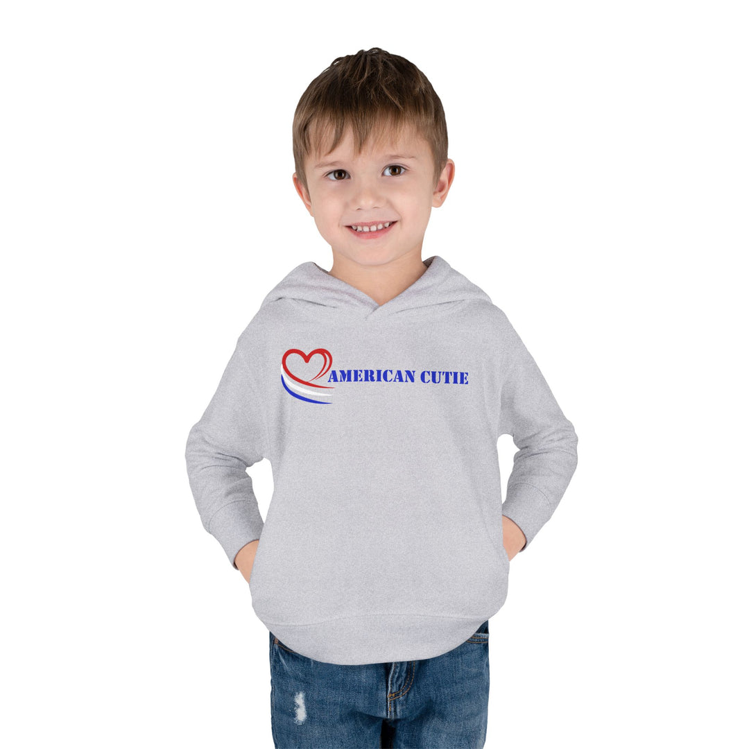 American Cutie - Toddler Pullover Fleece Hoodie