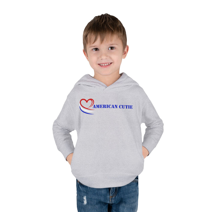 American Cutie - Toddler Pullover Fleece Hoodie