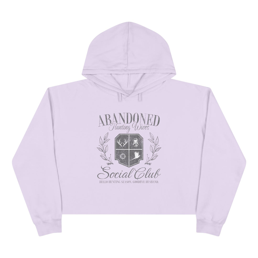Abandoned Hunting Wives- Crop Hoodie