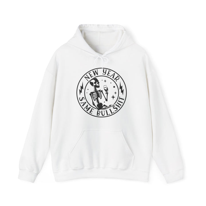 New Year Same Bullsh*t - Unisex Heavy Blend™ Hooded Sweatshirt