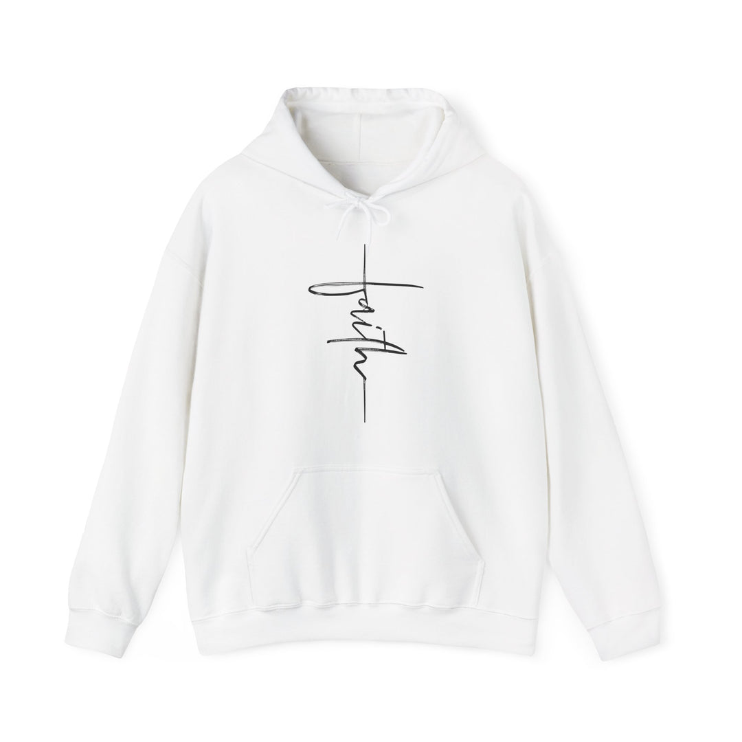 Faith Cross - Unisex Heavy Blend™ Hooded Sweatshirt