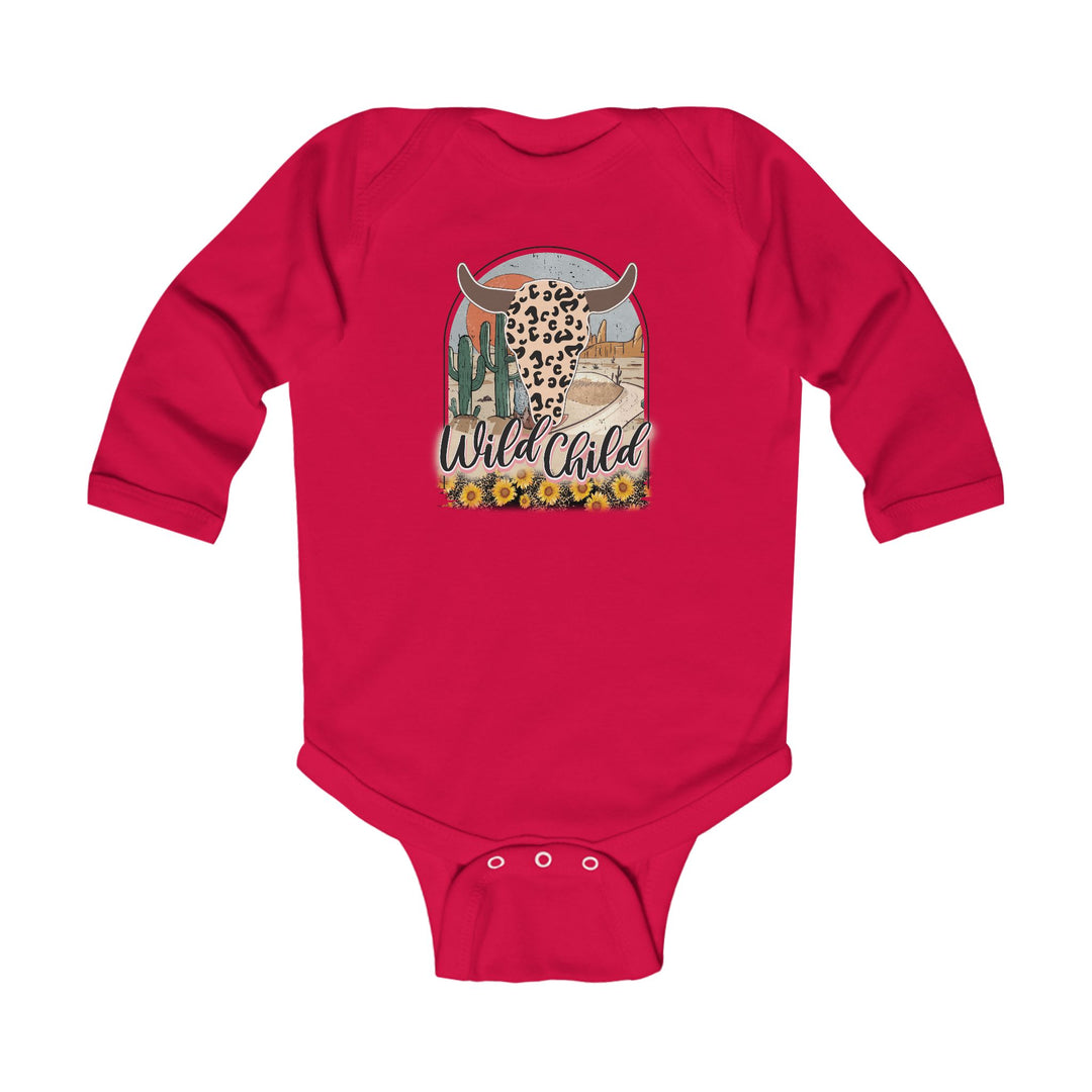 Wild Child - Infant Long Sleeve Bodysuit