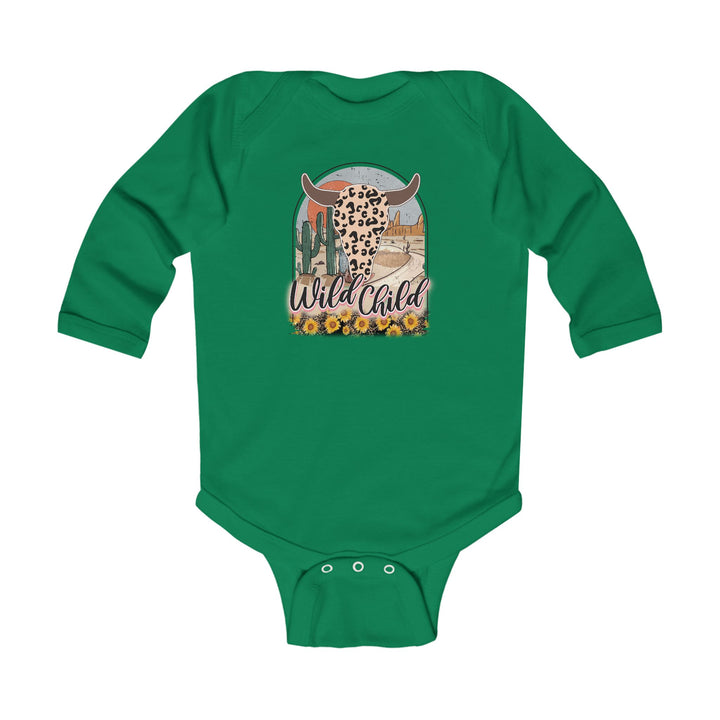 Wild Child - Infant Long Sleeve Bodysuit